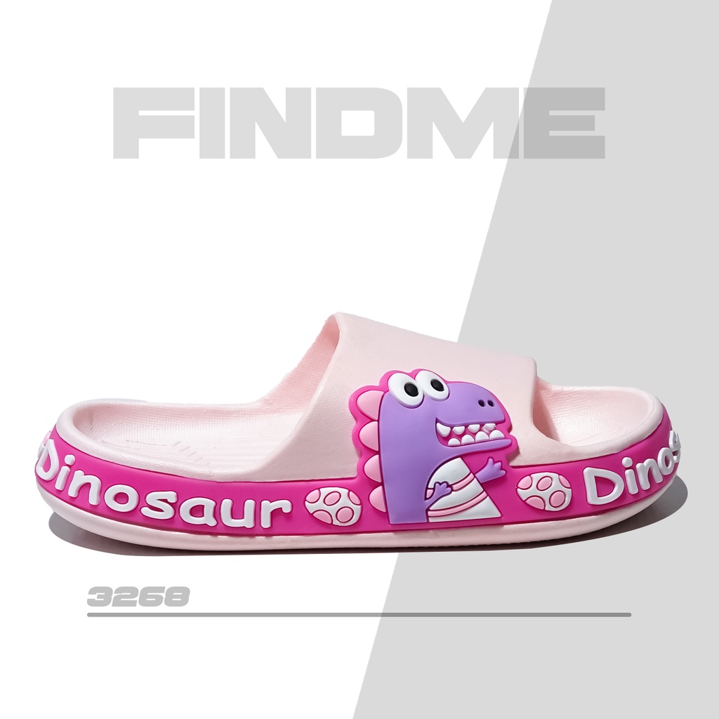 SANDAL ANAK BALITA MODEL DINOSOUR KEREN LUCU BAGUS DEH BAHAN RUBBER IMPORT 3268