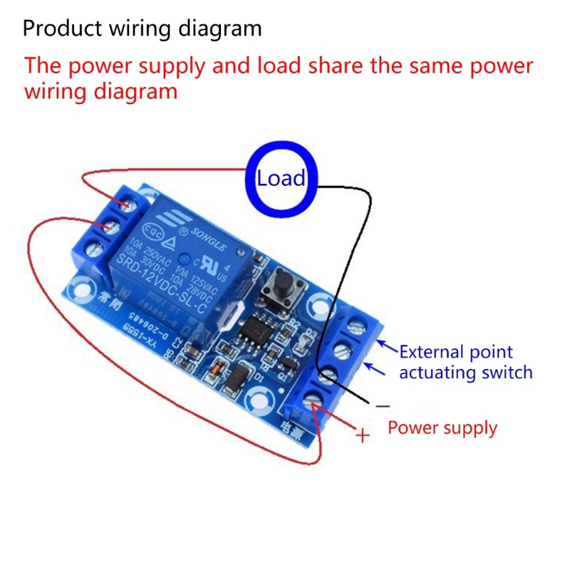Zzz 12V Saklar Modifikasi Mobil Tombol Tunggal Start &amp; Stop Self-locking MCU-control