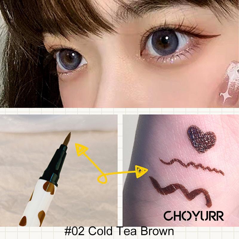 【COD】Eyeliner Pen Liquid No-Smudge Waterproof Long-lasting Silkworm Eyeliner Beauty Makeup Korean Original Import-CH