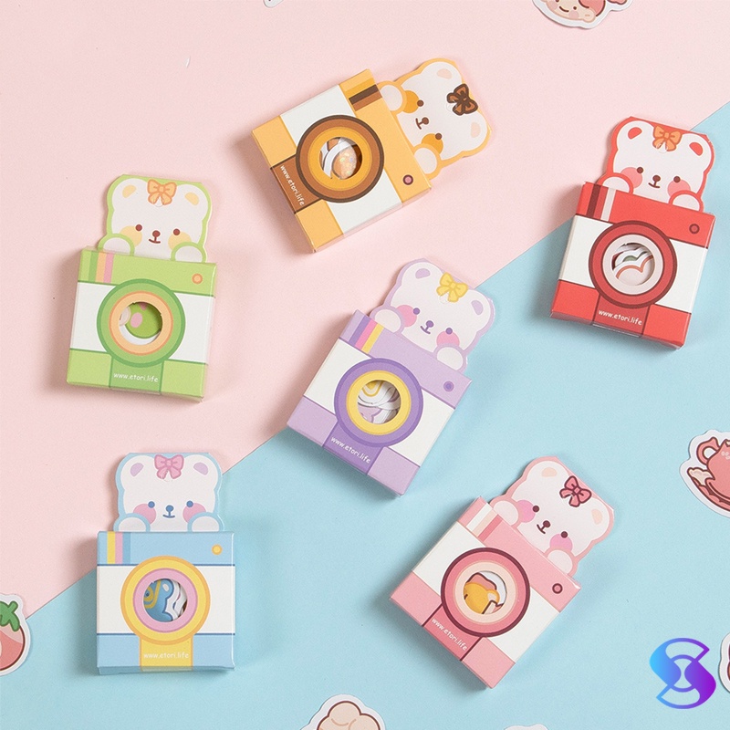 

40PCS/Bag stiker Stiker Kertas Gambar Kucing Kawaii Untuk Diary Bujo Jurnal Journal Scrapbook Bullet Journaling-Suning Mall