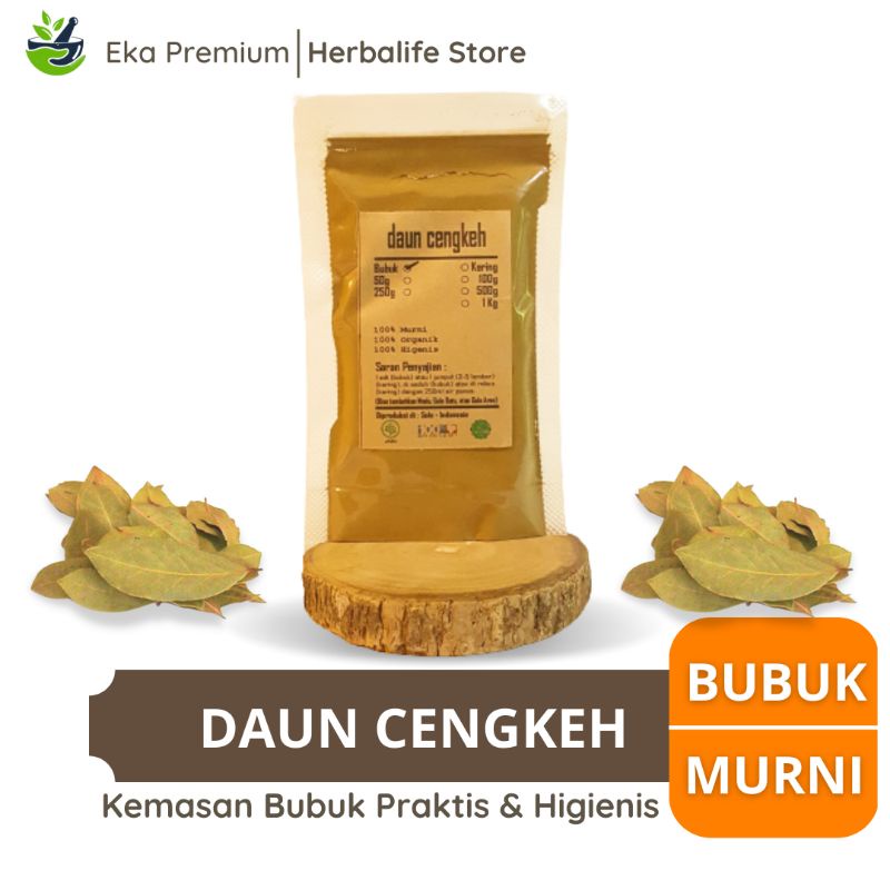 

Bubuk Daun Cengkeh Murni Ramuan Herbal Minuman Jamu Tradisional Rempah