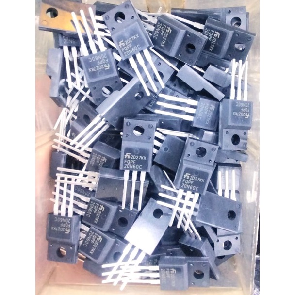 Mosfet FQPF 20n60 kecil FQPF20N60