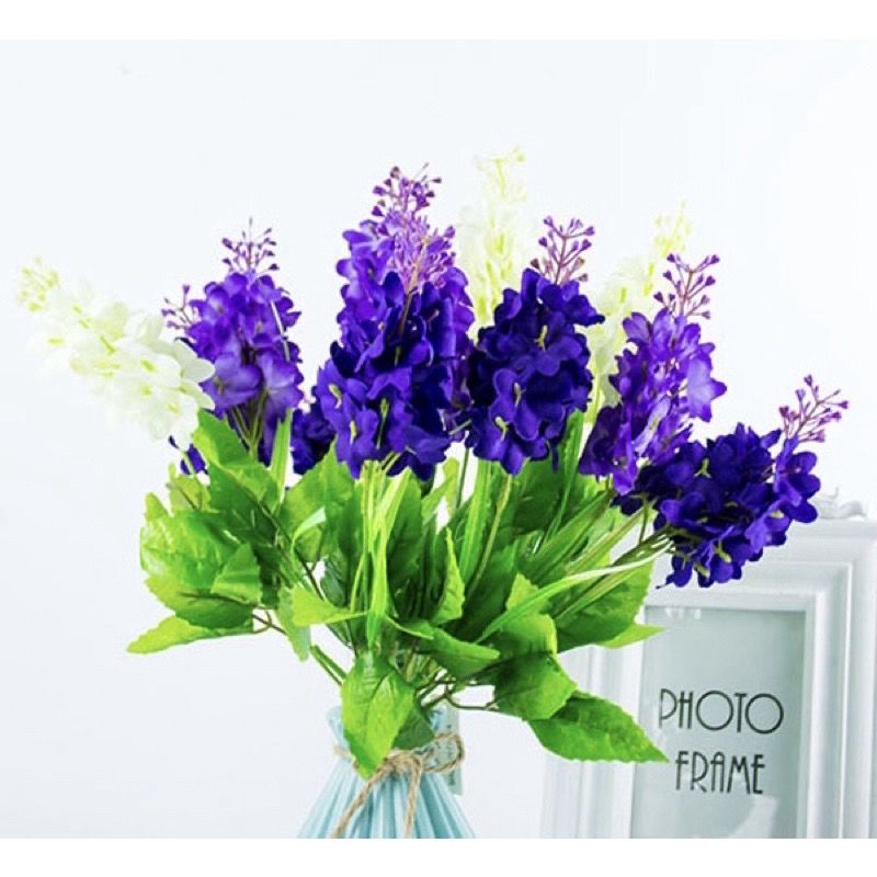 ( 5 Cabang) bunga lavender artificial bunga artificial bunga lavender palsu