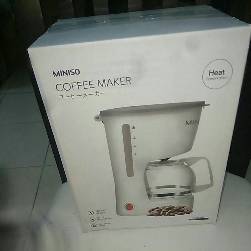 Jual miniso sale electric coffee makers mesin pembuat kopi Shopee