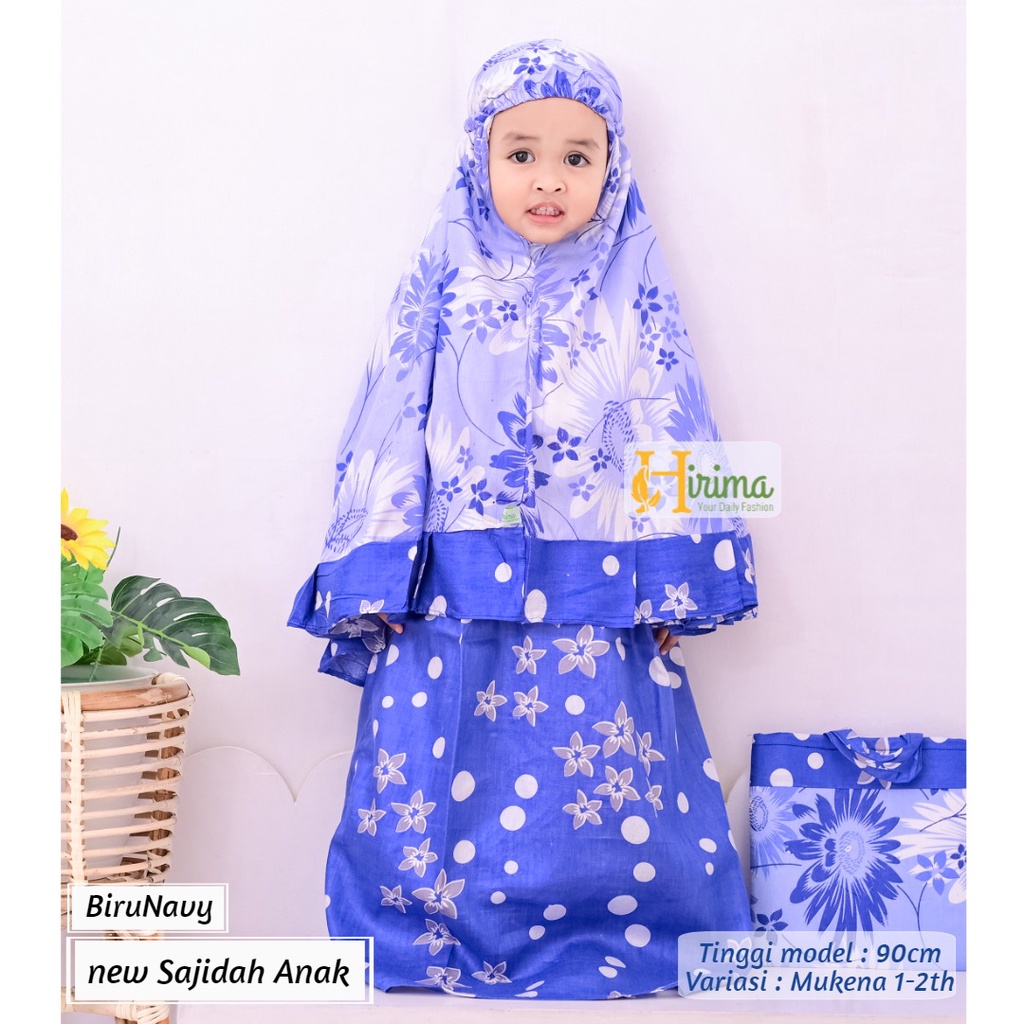 produsen mukena anak 1-5th baju sholat balita adem