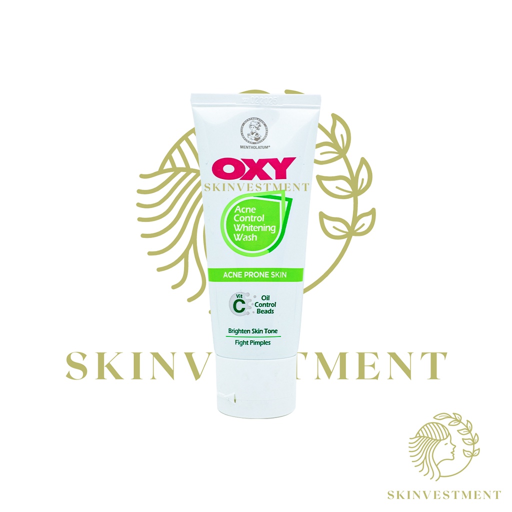 Oxy Acne Control Whitening Wash 50g 100g 120gr