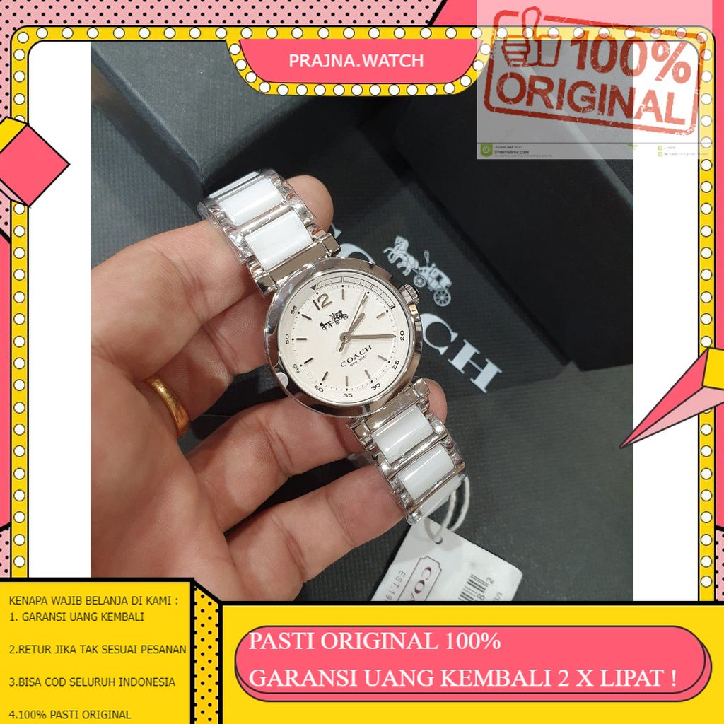 ORIGINAL JAM TANGAN WANITA CEWEK COACH WANITA ANTI AIR KULIT ORIGINAL ORI 100% TERBARU
 14502478