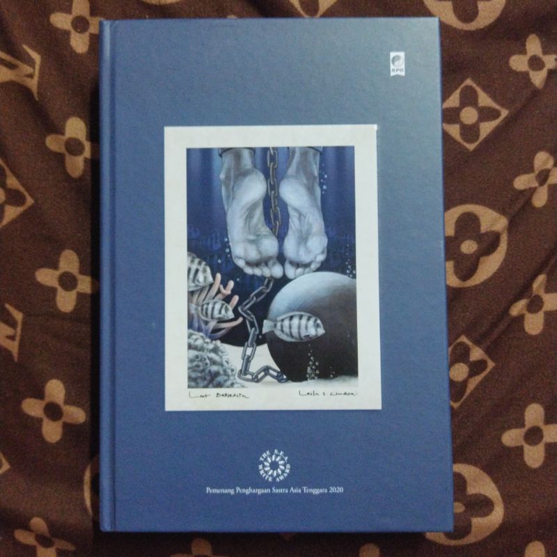 NOVEL LAUT BERCERITA HARD COVER PRELOVED