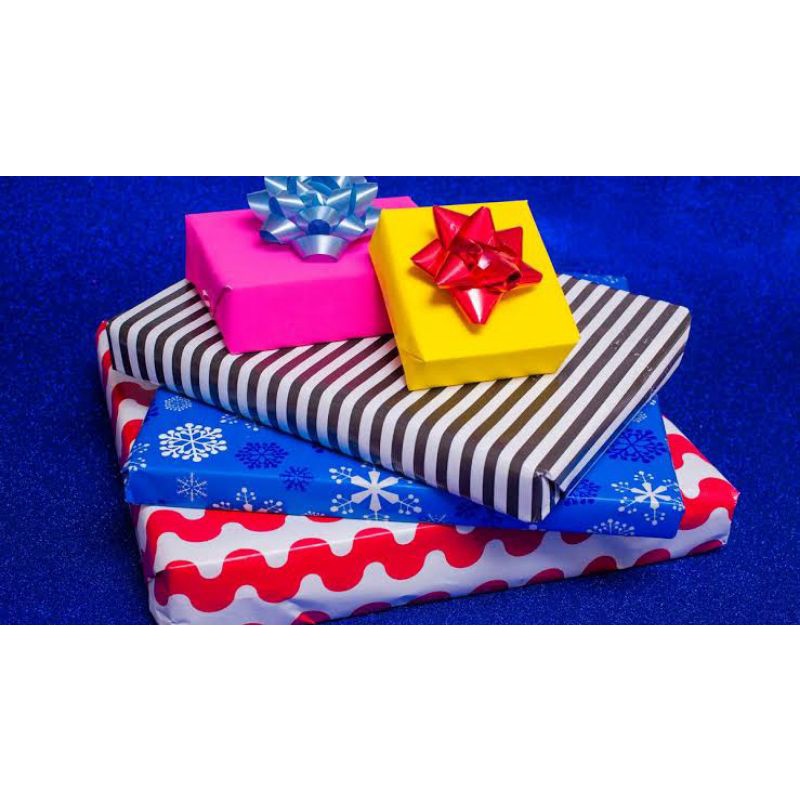 

Bungkus kertas kado
