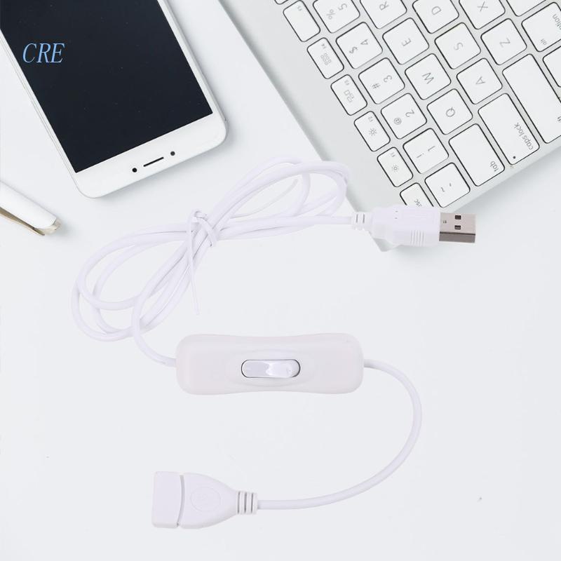 Cre Kabel Data Extension USB 2.0 Male to Female Untuk Strip LED USB Lampu Meja Laptop
