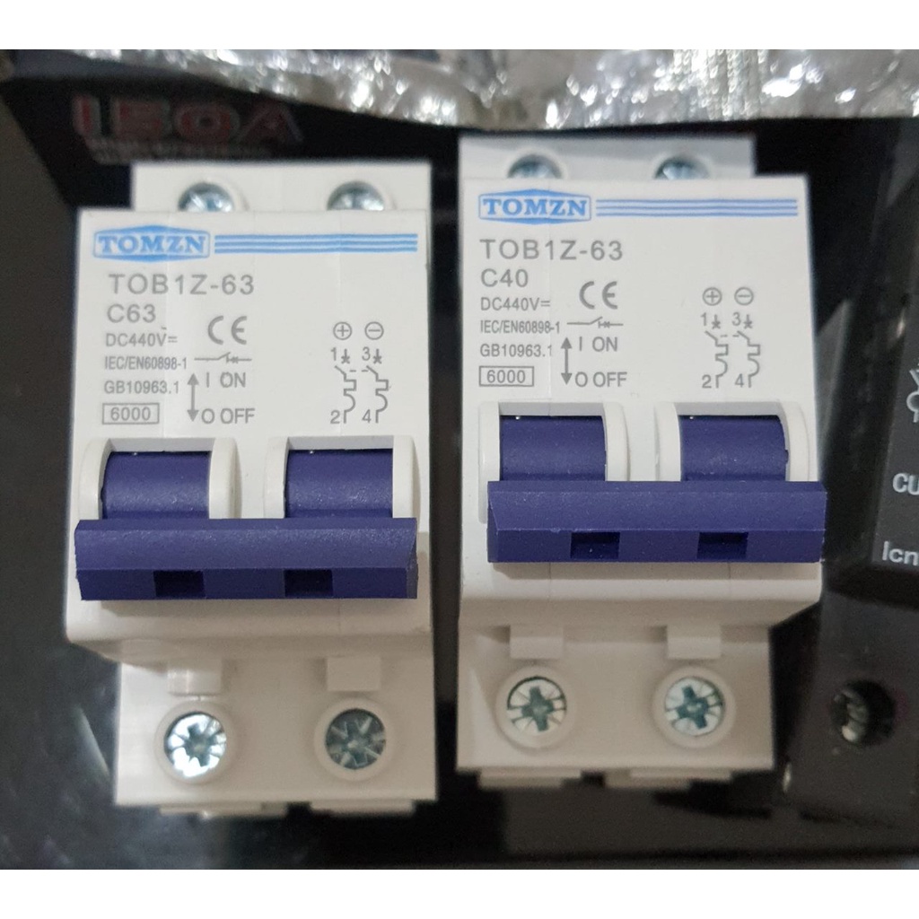 MCB DC 2 PHOLE TOMZN