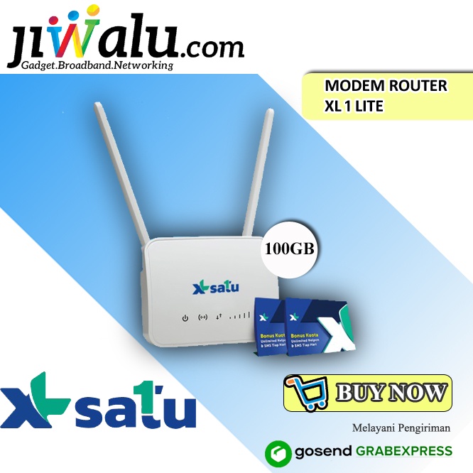 Modem Router Wifi XL SATU Lite Super User - Internet Rumah Unlimited 100GB