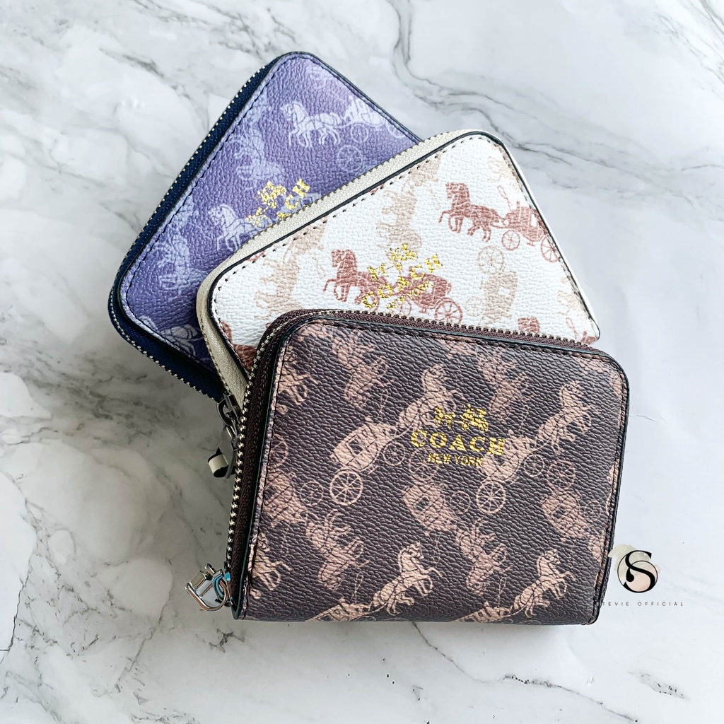 DOMPET WANITA COACH ZIPPER SMALL