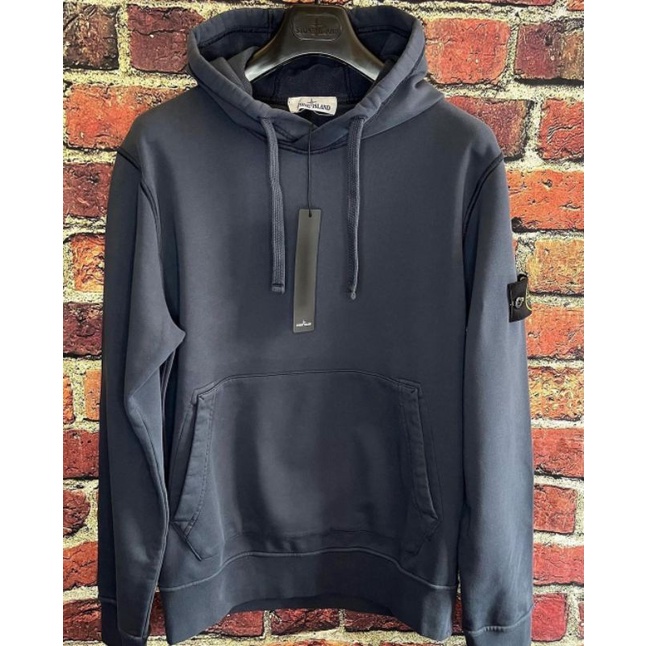 HOODIE SWEATER PRIA DAN WANITA KEREN STONE ISLAND BLUE