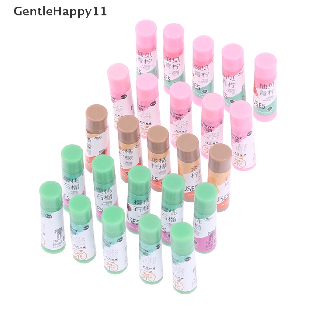 Gentlehappy 5Pcs Botol Minum Buah Rumah Boneka Model Teh Susu Mainan Miniatur Rumah Boneka id
