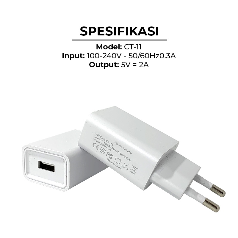 POWER ADAPTER TIPE CT-11/ POWER CHARGER