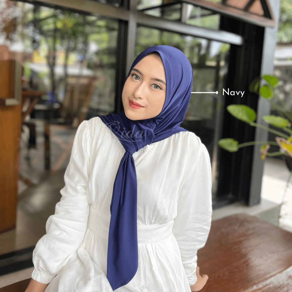 Hauwa Hijab Segitiga Instan Jersey Super Premium