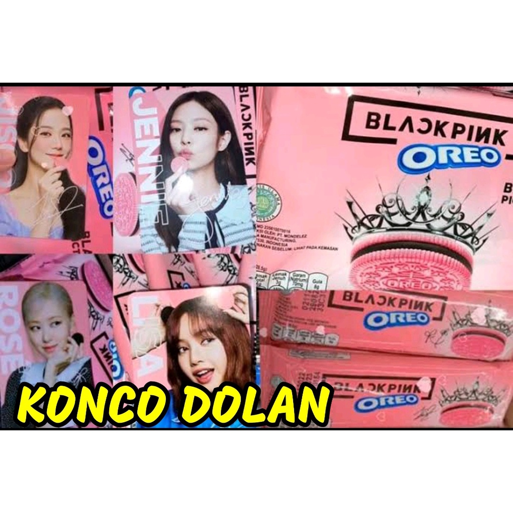 

OREO BLACKPINK BISKUIT SANDWICH 6X28.5 G