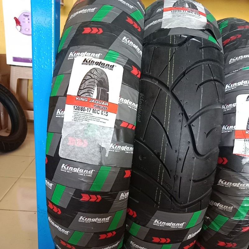 Jual ban motor merek kingland jaguar ukuran 120/8017 Shopee Indonesia