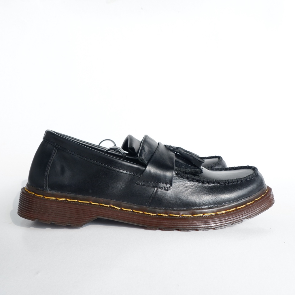 Sepatu Dokmart Penny Loafer OxFord Bahan Kulit Sapi Asli - Dr Martin Docmart Sepatu Dokmar