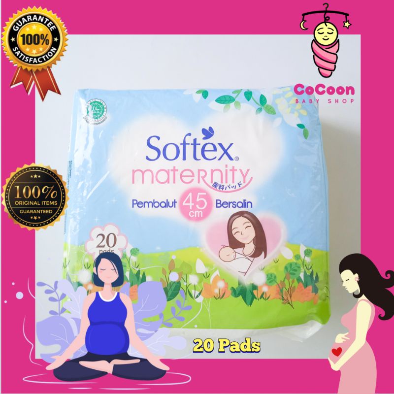 Pembalut Bersalin / Pembalut Baru Melahirkan Softex Maternity 20 Pads