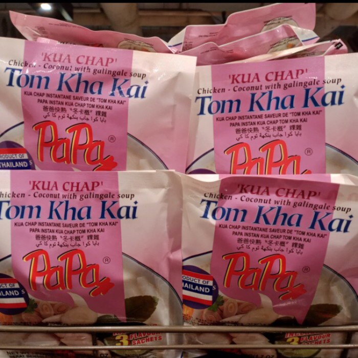 

Papa kua chap tom kha kai 50gr