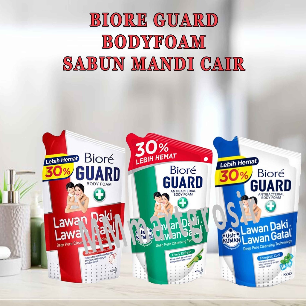 BIORE Guard / Sabun Mandi Cair / Biore Body Foam / 800ml