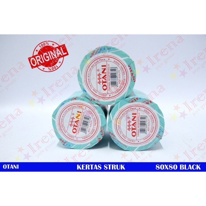 

Term Otani Thermal 80X80 Tinta Hitam Kertas Struk Kasir