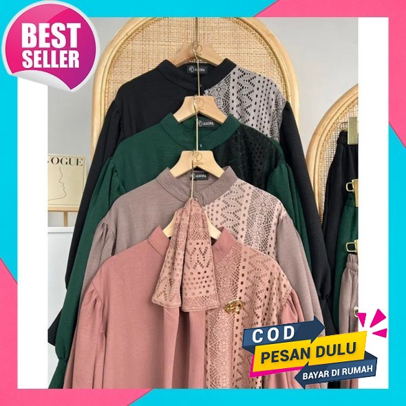 Valea Long Tunik Produk By Sancaka Setelan Tunik Wanita Kekinian Import Stelan Wanita Kekinian Set F