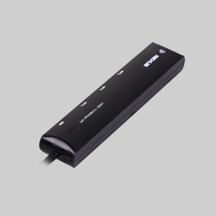 Rexus USB Hub 3.0 H345 3 port with LAN + OTG Type C