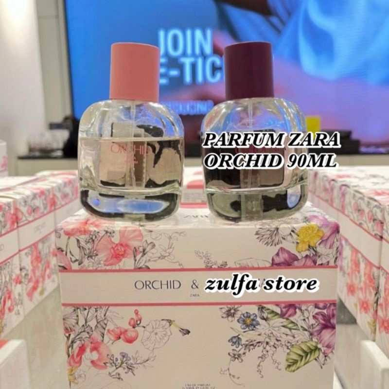 PROMO PARFUM ZARA ORCHID 90 ML + BOX BERSEGEL ORI-IMPORT