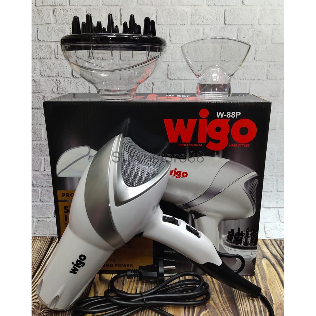 Hair Dryer W-88P Wigo Pro Collection Salon Ionic Infrared ORIGINAL