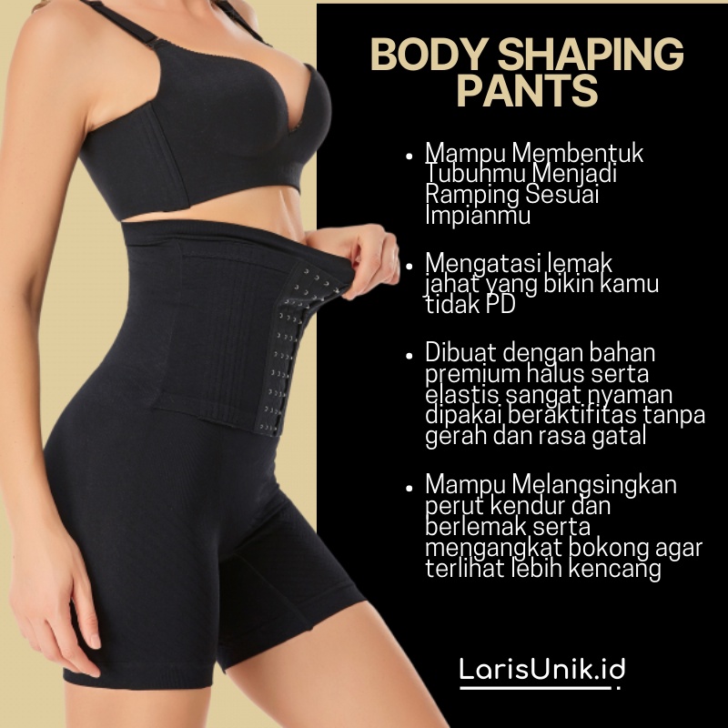 Korset Pelangsing Celana Sepaha Kancing Celana Pelangsing Perut Celana Korset Wanita Korset Pengecil Paha