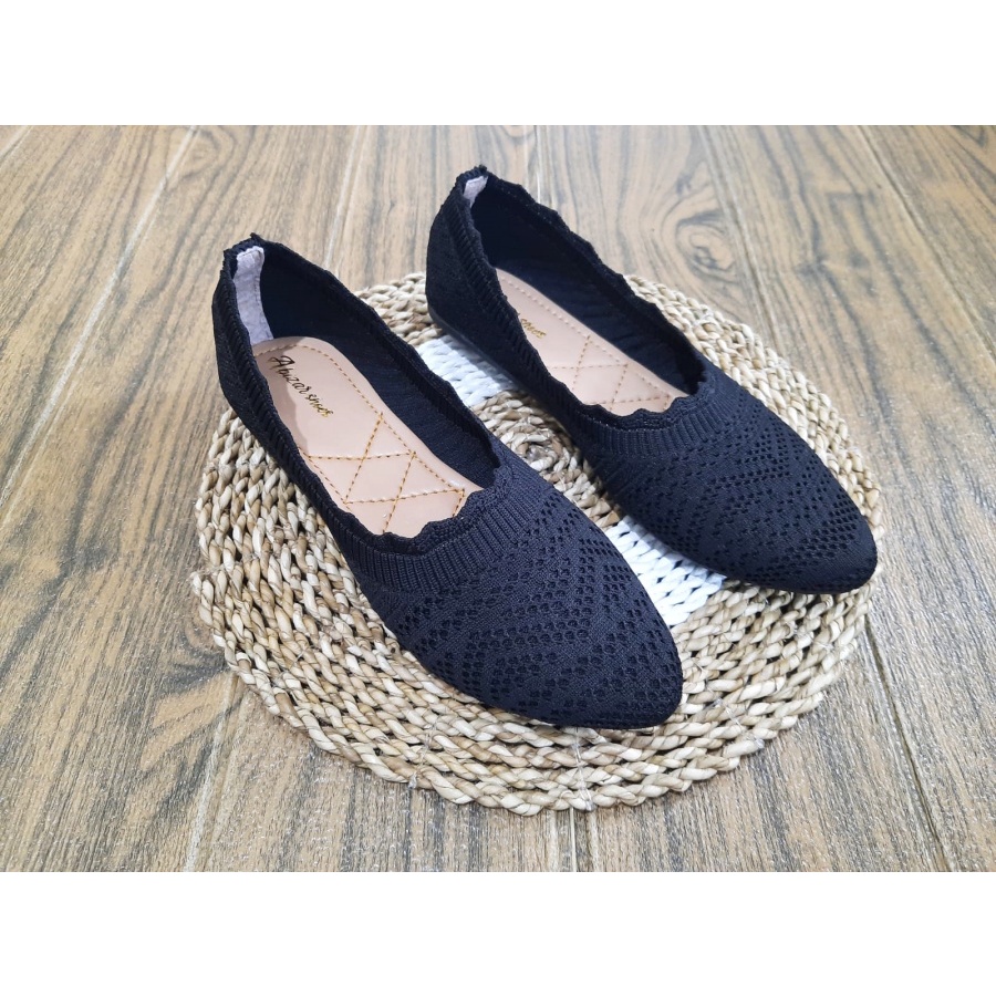 SALLSA SICI/PROMO!!!  SPESIAL TAHUN BARU SEPATU RAJUT WANITA IMPORT TERBARU 2023 TERMURAH DAN BERKUALITAS(BR02)