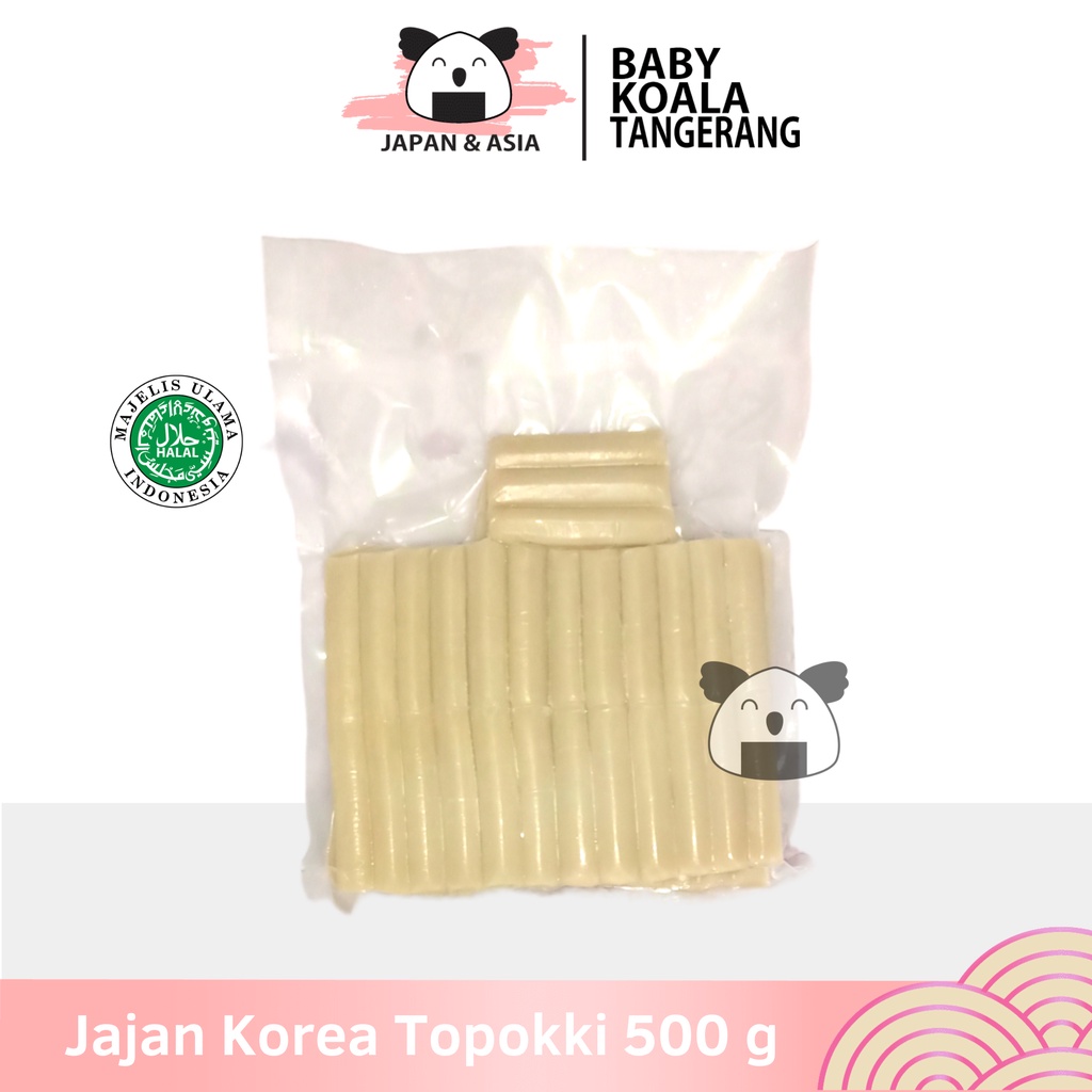 

JAJAN KOREA Topokki 500 g Halal | Tteokbokki / Rice Cake.