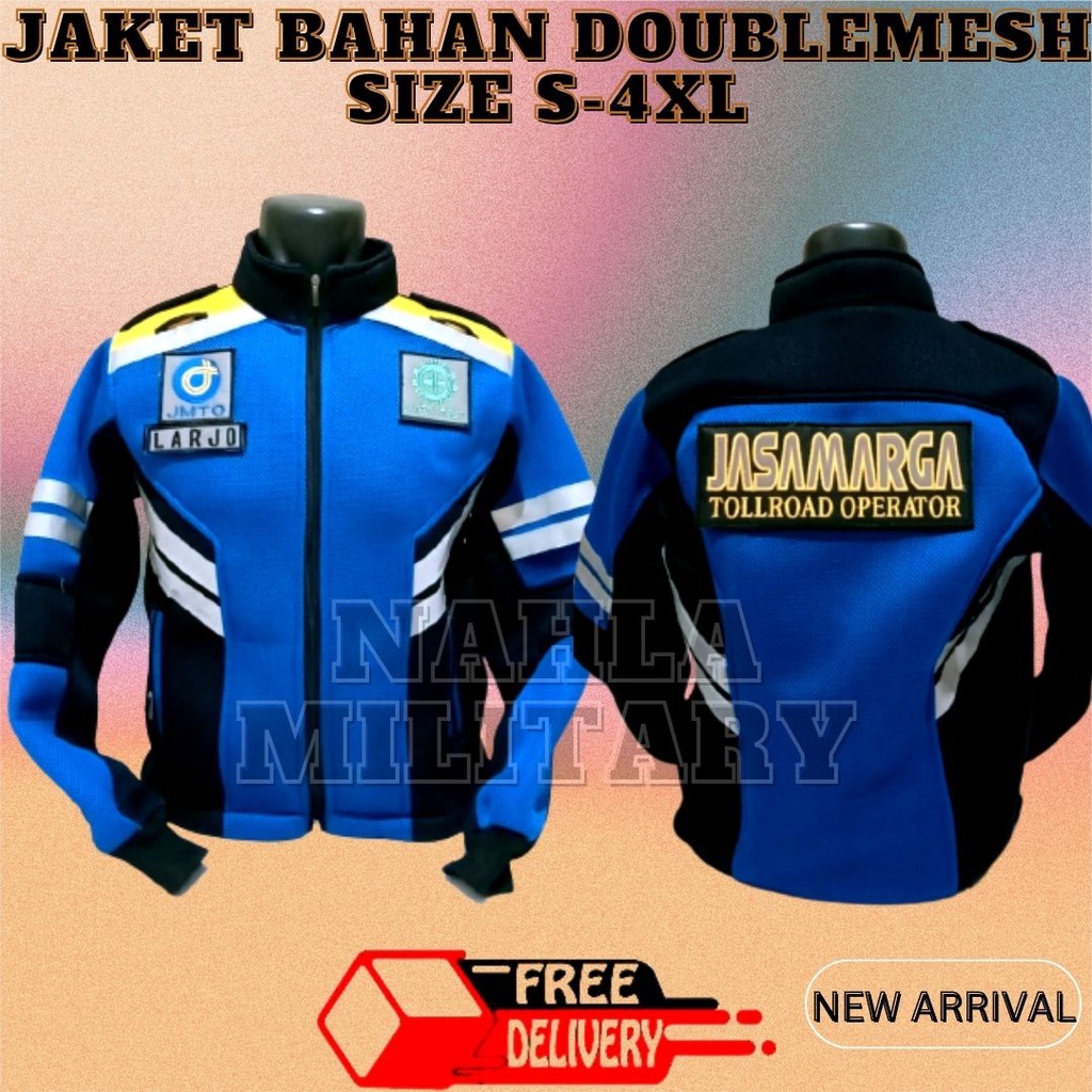 ROMPI SECURITY TERBARU/JAKET JASAMARGA TERBARU/JAKET JASAMARGA-TEBAL/DOUBLEMESH/JAKET-ROMPI JAKET JA