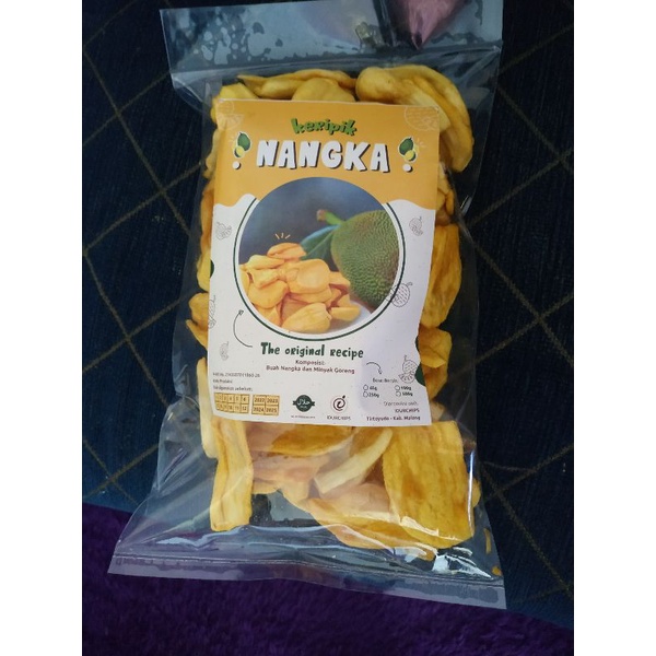 

Keripik Nangka Super 250 gr Rasa Manis Khas Malang
