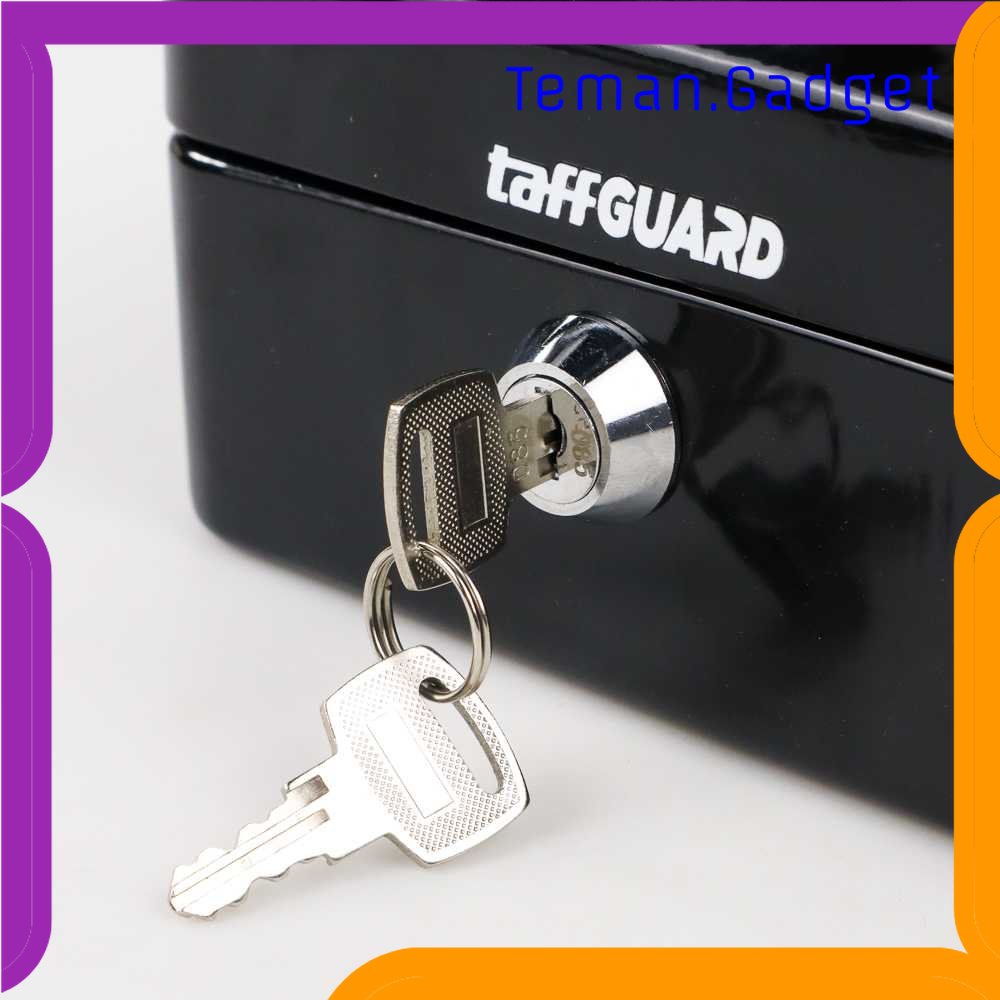 TG-BRK TaffGUARD Kotak Brankas Uang Safebox Key Lock 15.5x12.2x8cm - JJZS66