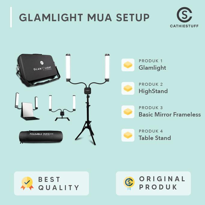 GLAMLIGHT MUA SETUP