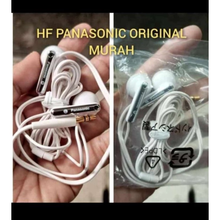 handset earphone handsfree  panasonic