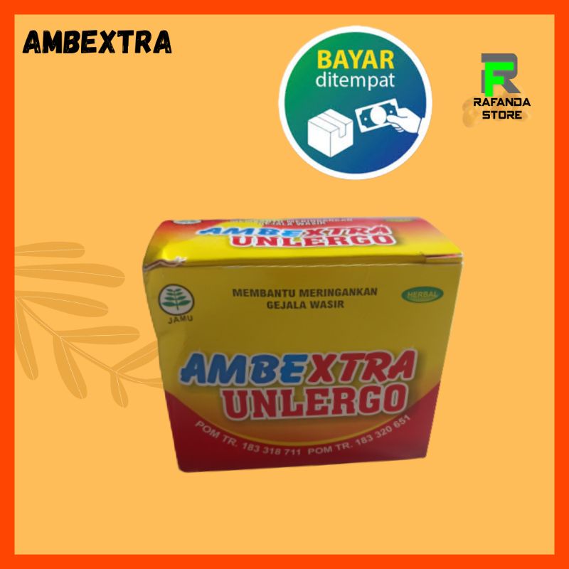Ambextra Ulergo Ampuh Meredakan Ambeien Wasir