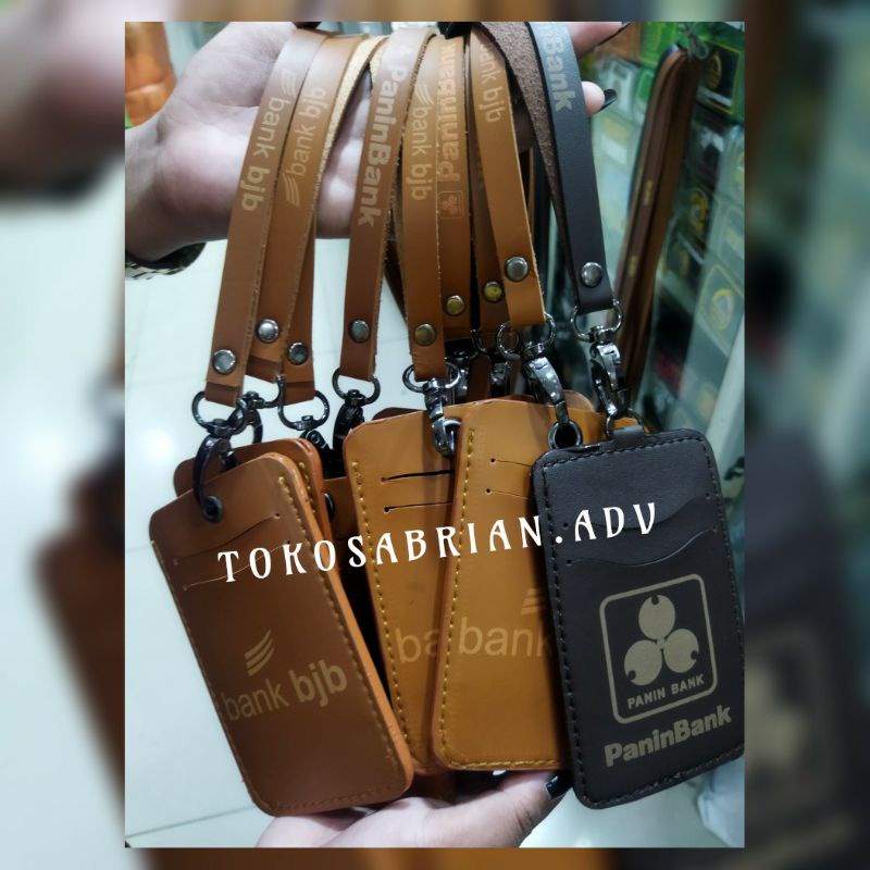 

kalung id card bank bjb lanyard name tag bank bjb
