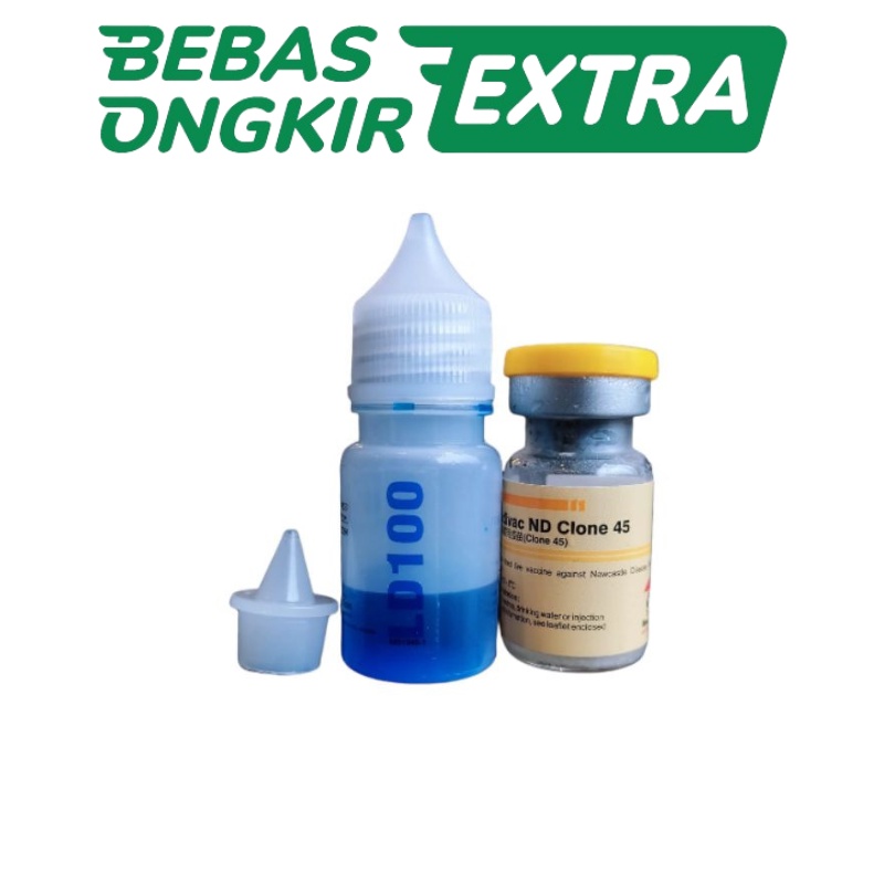 VAKSIN MEDIVAC ND CLONE 45 LD 100 Vaksin Ayam