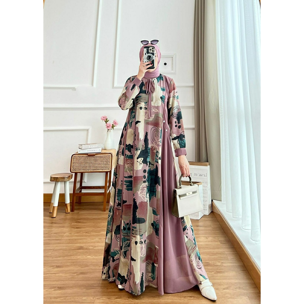 Dress Camilla 2 Fashion Muslim Kekinian/ Ori Glamz