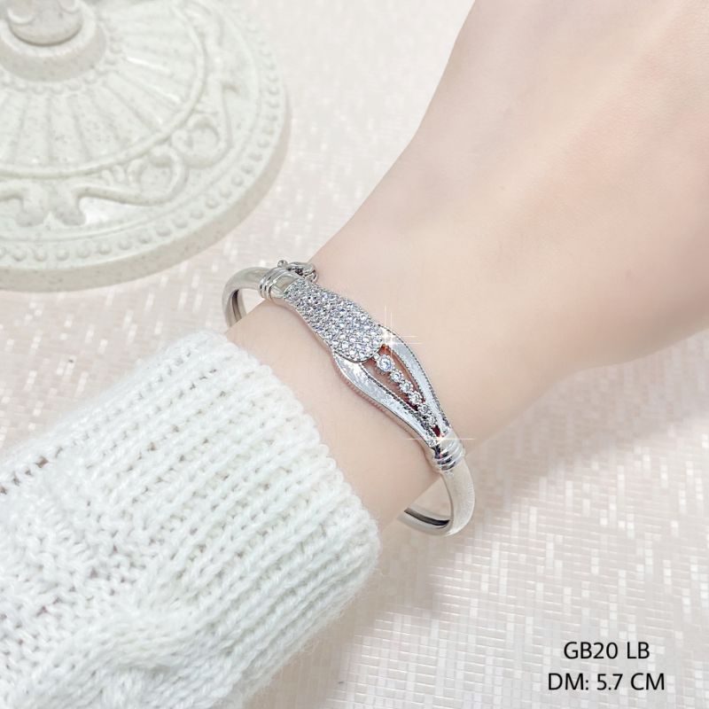 Gelang Xuping Wanita Bangle Dewasa Silver GB20 LB