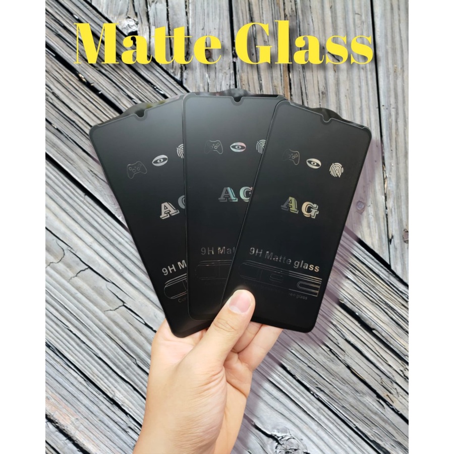 TECNO POVA 4 PRO POVA 4 POVA 3 POVA 2 POVA NEO 2 TEMPERED GLASS FULL MATTE CLEAR DOFF ANTI MINYAK  ANTI GORES KACA TEMPRED SCREEN GUARD PELINDUNG LAYAR TECNO POVA 4 TECNO POVA 3 TECNO POVA2 TECNO POVA NEO 2