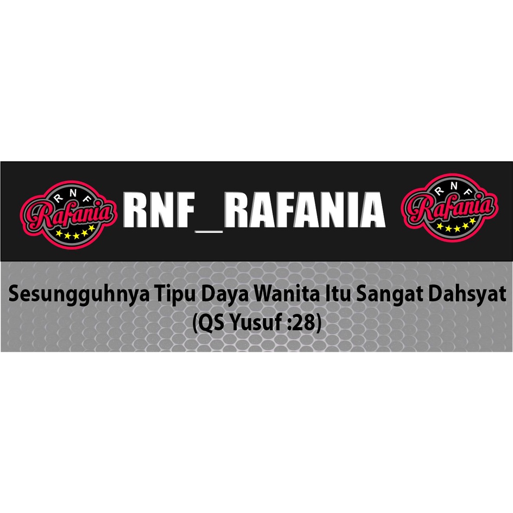 STIKER MOBIL SESUNGGUHNYA TIPU DAYA WANITA ITU SANGAT DAHYAT CUTTING STIKER