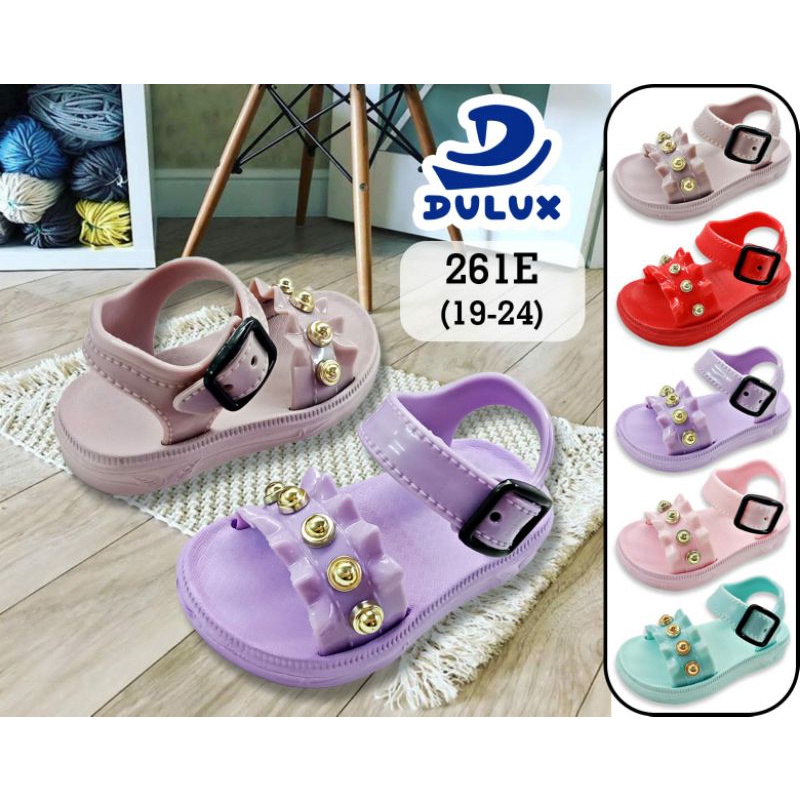 261E sandal anak balita perempuan elegan kekinian dulux 19-24