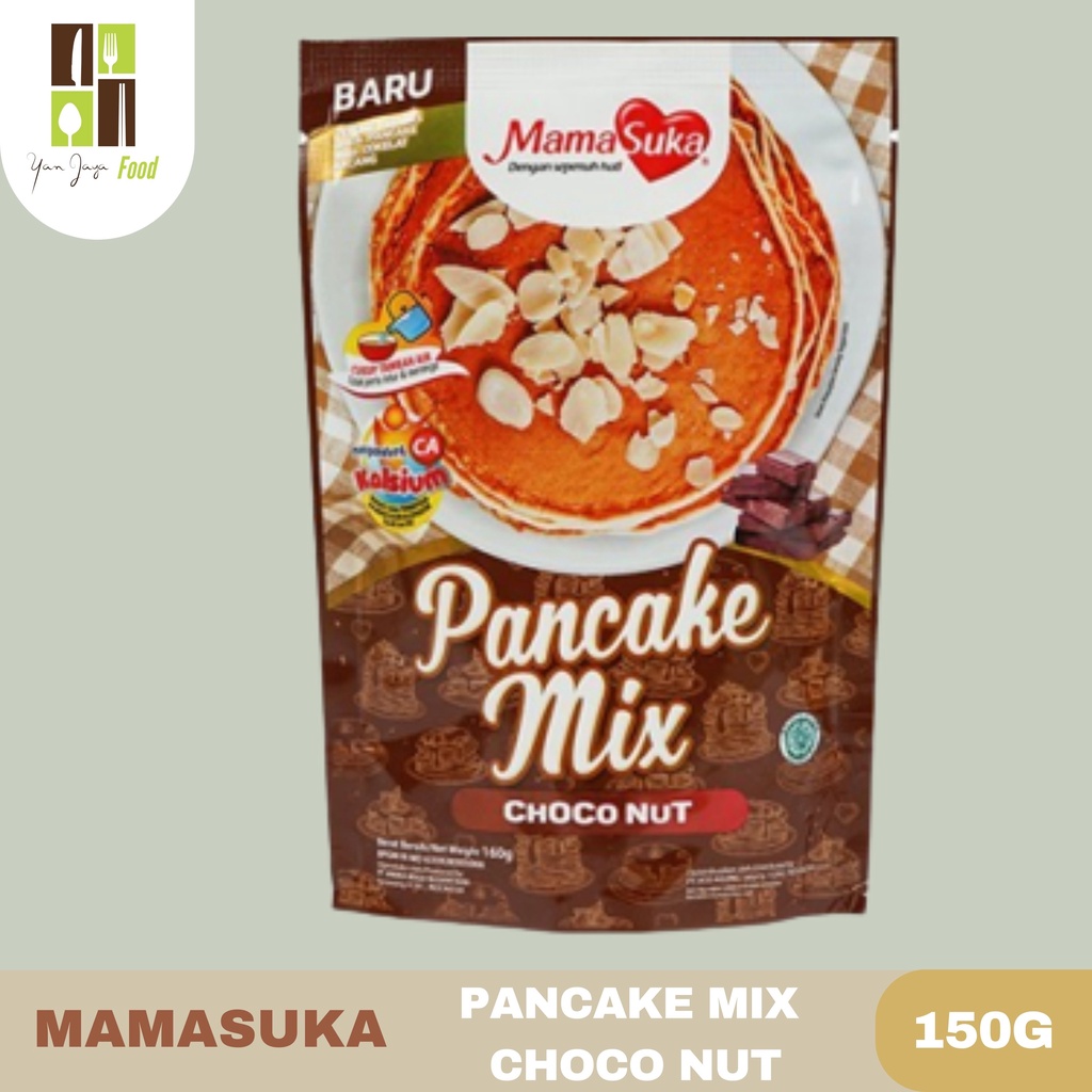 Mamasuka Pancake Mix [Banana/3 in 1 (Crepes&amp;Waffle)/Original/Choconut] 160g