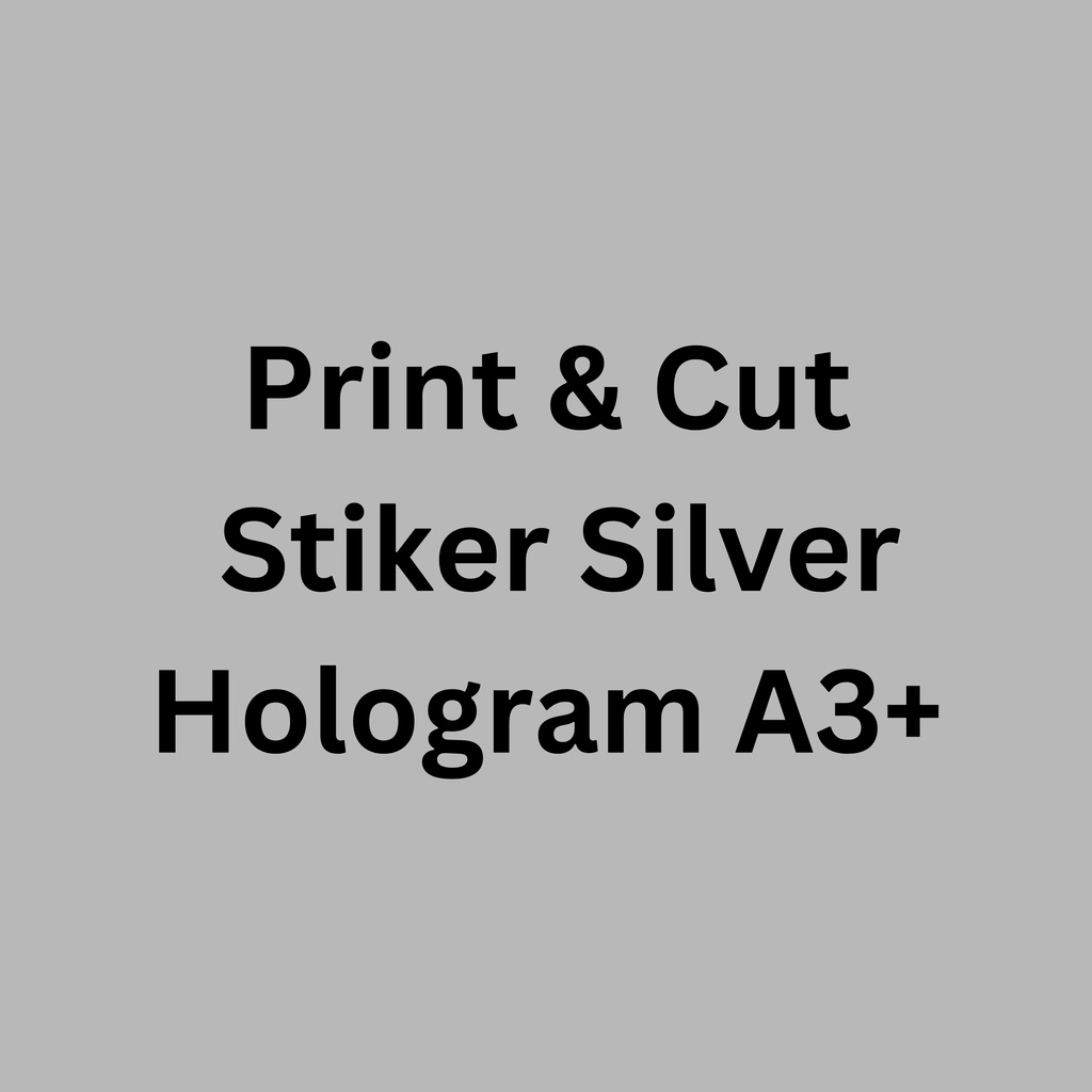 

Print dan Cutting A3+ Stiker Silver Metalize